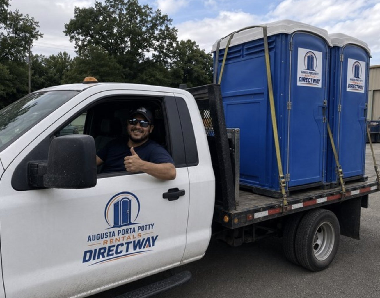 Porta potty rental delivery in Augusta GA