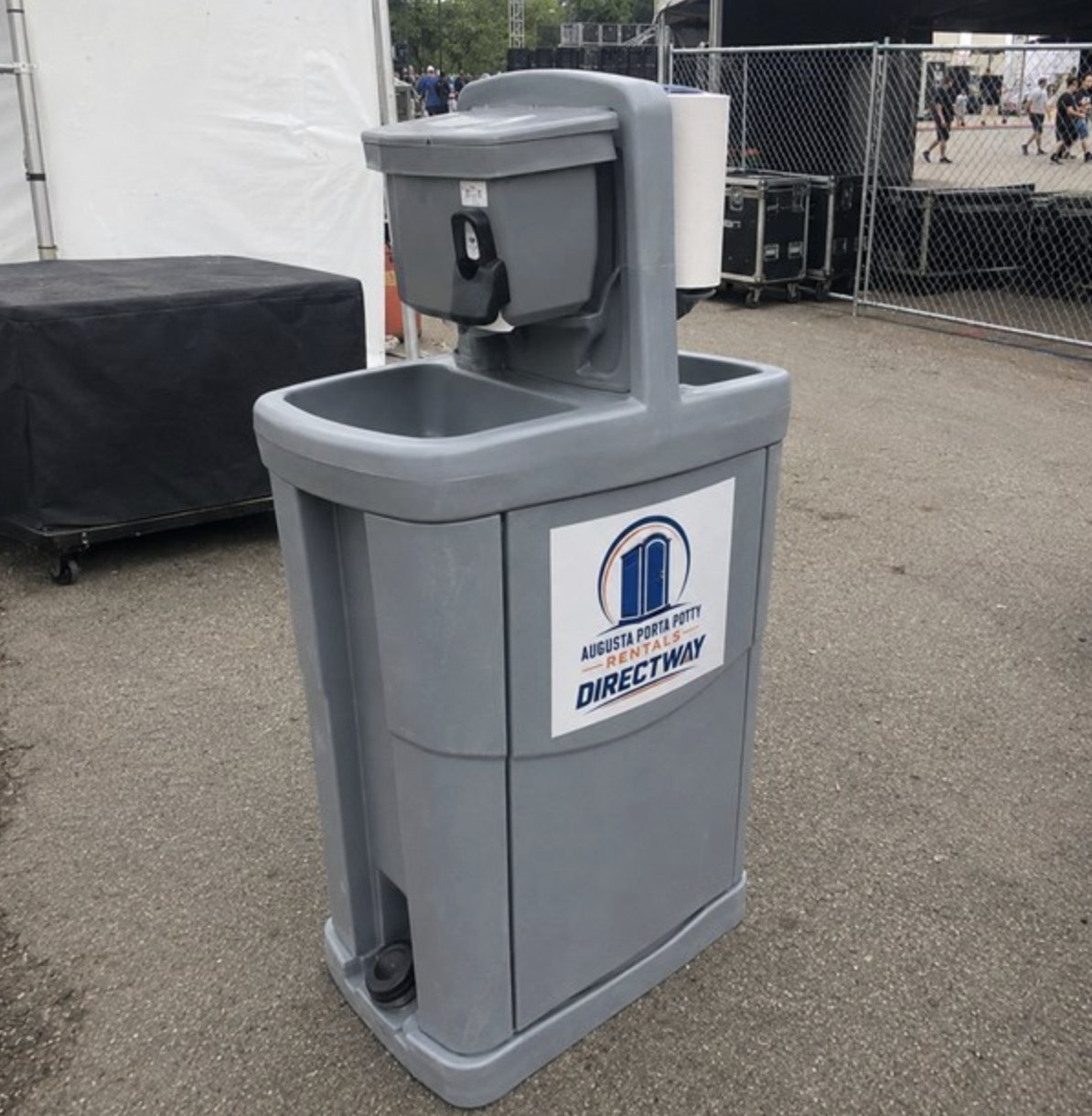 Portable handwashing station rental Augusta GA